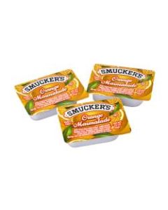 Smuckers Single-Serve Orange Marmalade Fruit Spread Packs, 0.5 Oz, Case Of 200 Packs