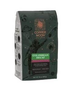 Copper Moon World Coffees Whole Bean Coffee, Colombian Decaf, 2 Lb Per Bag, Carton Of 4 Bags