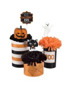 Amscan Paper Halloween Hallows Eve Centerpiece Decorating Kits, Set Of 2 Kits