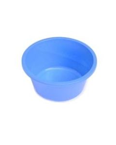Medline Sterile Plastic Bowls, Non-Graduated, 16 Oz, Blue, Pack Of 100