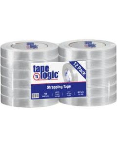 Tape Logic 1550 Strapping Tape, 1in x 60 Yd, Clear, Case Of 12 Rolls
