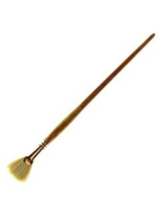 Princeton Series 5400 Natural Bristle Paint Brush, Size 12, Fan Bristle, Natural, Brown