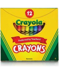 Crayola Tuck Box 12 Crayons - Assorted - 12 / Pack