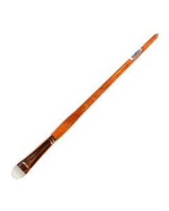 Princeton Series 5400 Natural Bristle Paint Brush, Size 12, Short Filbert Bristle, Natural, Orange