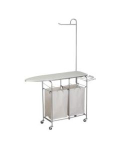 Honey-Can-Do Foldable Laundry Center, Natural/Silver