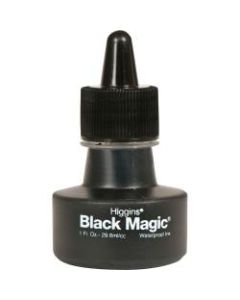 Higgins Black Magic Waterproof Drawing Ink, 1 Oz, Black