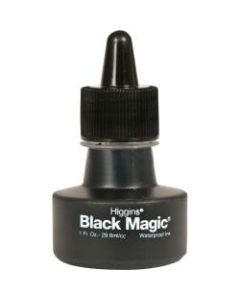 Higgins Black Magic Waterproof Drawing Ink, 1 Oz, Black