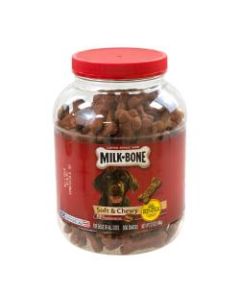 Milk-Bone Soft & Chewy Beef Dog Treats, 37 Oz Tub