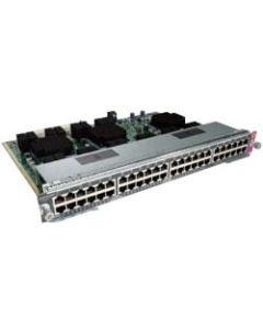 Cisco WS-X4748-RJ45V+E Line Card - 48 x RJ-45 10/100/1000Base-T LAN100