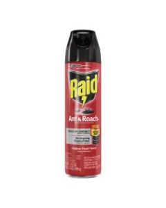 Raid Ant/Roach Killer Spray - Spray - Kills Ants, Cockroaches, Waterbug, Palmetto Bug, Silverfish, Carpet Beetle, Crickets, Earwig, Spider, Lady Beetle, Stink Bug, .. - 17.50 fl oz - Clear - 12 / Carton