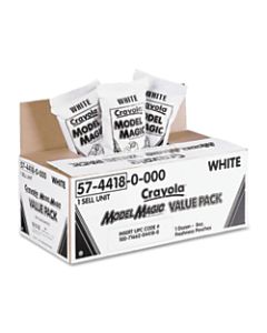 Crayola Model Magic, 6 Lb., Value Pack, 8 Oz. Bag, Pack Of 12 Bags, White