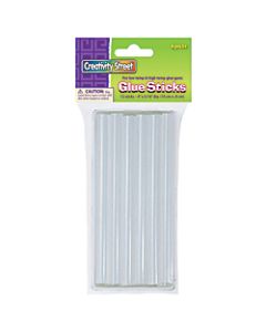 Creativity Street Glue Gun Glue Sticks, 4in x 5/16in, Clear, Pack Of 12