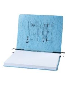 ACCO PRESSTEX Hanging Report Covers, Letter Size Sheets, 2in Capacity, Light Blue