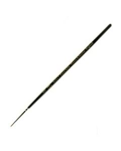 Winsor & Newton Series 7 Kolinsky Sable Pointed Round Paint Brush, Sable Hair, Black Size 3/0