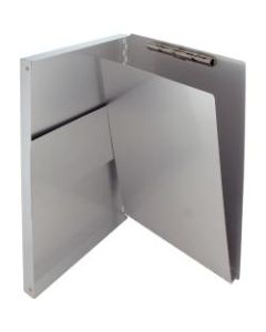 Saunders Snapaks Form Holder Storage Clipboard, Legal Size, Silver