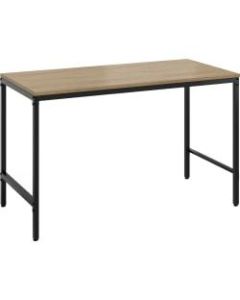 Safco 46inW Simple Work Desk, Neowalnut