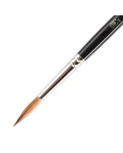 Winsor & Newton Series 7 Kolinsky Sable Pointed Round Paint Brush, Sable Hair, Black Size 6