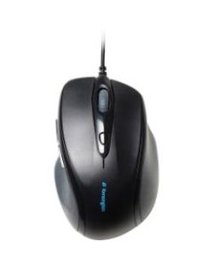 Kensington Pro Fit Wired Mouse, Full-Size, Black