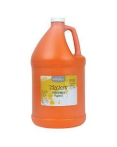 Little Masters Tempera Paint, 128 Oz, Orange, Pack Of 2