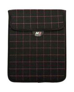 Mobile Edge Neogrid Carrying Case (Sleeve) for 10in iPad - Black, Pink - Neoprene, Polysuede Interior - 10in Height x 8in Width x 0.5in Depth