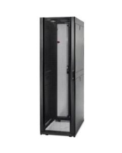 APC by Schneider Electric NetShelter SX Rack Cabinet - For Storage, Server - 42U Rack Height x 19in Rack Width x 36.02in Rack Depth - Floor Standing - Black - Steel - 2250 lb Dynamic/Rolling Weight Capacity - 3000 lb Static/Stationary Weight Capacity