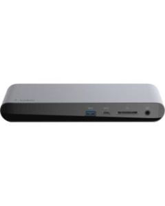 Belkin Thunderbolt 3 Dock Pro - for Notebook - 170 W - Thunderbolt 3 - 6 x USB Ports - 4 x USB 3.0 - Network (RJ-45) - DisplayPort - Audio Line Out - Thunderbolt - Wired
