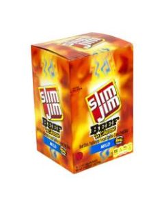 Slim Jim Beef And Cheese Packs, 1.5 Oz, Box Of 18 Packs