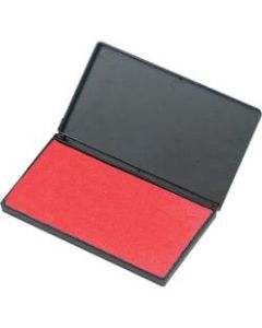 Charles Leonard Foam Stamp Pad, Red