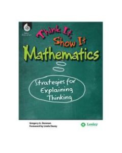 Shell Education Think It, Show It Mathematics, Grades 3 - 8