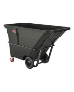 Suncast Commercial Heavy-Duty Tilt Truck, 1.5 Cu Yd., 49inH x 85-7/8inW x 41-1/4inD, Black