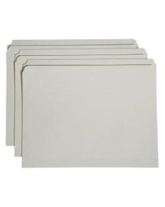 SKILCRAFT Reinforced Straight-Cut Top Tab File Folders, Letter Size, 30% Recycled, Manila, Box Of 100 Folders (AbilityOne 7530-01-583-0557)