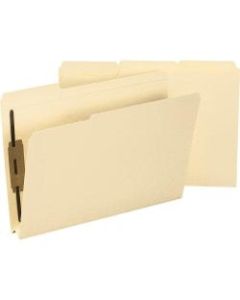 Smead 2-Ply Manila Fastener Folders, Legal Size, Box Of 50