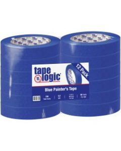Tape Logic 3000 Painters Tape, 3in Core, 1in x 180ft, Blue, Case Of 12