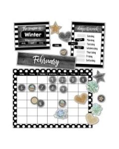Schoolgirl Style Simply Stylish Calendar Bulletin Board Set
