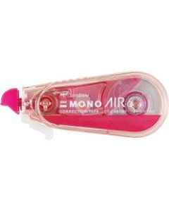 Tombow Mono Air 6 Correction Tape - 0.25in Width x 32.83 ft Length - White Tape - Non-refillable, Self-adhesive, Smooth - 6 / Pack