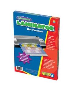 Learning Resources Classroom Laminator Pouches, 3 mils, 8 1/2in x 11in, Pack Of 100, EI-8811