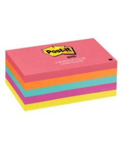 Post-it Notes, 3in x 5in, Cape Town Color Collection, Pack Of 5 Pads