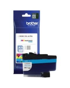 Brother INKvestment LC3039C Ultra High-Yield Cyan Ink Cartridge
