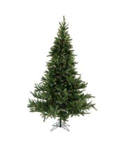 Fraser Hill Farm Artificial Foxtail Pine Christmas Tree With Multicolor LED String Lighting And EZ Connect, 9ft