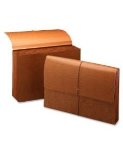 Smead Expanding Wallet, Legal Size, 5 1/4in Expansion, 30% Recycled, Redrope