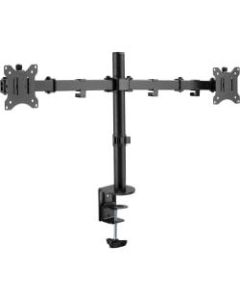 Amer Desk Mount for Monitor, Flat Panel Display - 2 Display(s) Supported32in Screen Support - 17.64 lb Load Capacity - 75 x 75, 100 x 100 VESA Standard