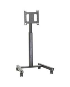 Chief PFC2000B Flat Panel Mobile Stand - Up to 200lb - Up to 65in Flat Panel Display - Black - Floor-mountable