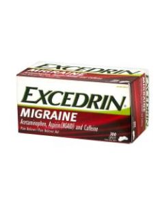 Excedrin Migraine Pain Reliever Caplets, Pack Of 300