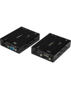 StarTech.com HDMI over CAT5 Extender with IR and Serial - HDBaseT Extender - HDMI over CAT6 - 4K - Extend HDMI over CAT6 or CAT5 cabling with RS232 serial and IR control - HDBaseT extender - Video extender - HDMI over CAT5 extender - CAT5 HDMI extender