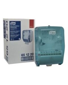 Tork Washstation Paper Wiper Dispenser, Aqua/White