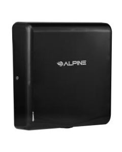 Alpine Willow Commercial High-Speed Automatic 120V Electric Hand Dryer, Black