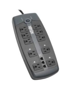 Tripp Lite Protect It 10-Outlet Surge Protector, 8ft Cord, Black