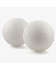 Hygloss Styrofoam Balls, 6in, White, Pack Of 6