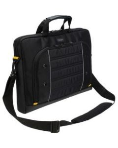 Targus Drifter Carrying Case (Briefcase) for 15.6in Notebook - Black, Gray
