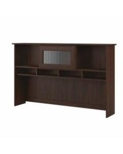 Bush Furniture Cabot 60inW Hutch, Modern Walnut, Standard Delivery